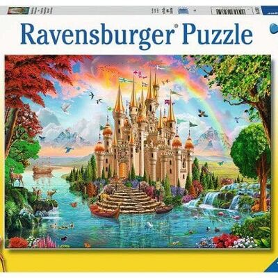 Ravensburger puzzel Sprookjesachtig kasteel - Legpuzzel - 100 stukjes