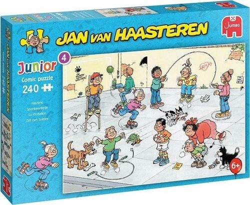 Jumbo Jan van Haasteren Junior puzzel Speelkwartiertje 240 stukjes