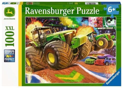 Ravensburger puzzel John Deere Big Wheels 100 stukjes XXL