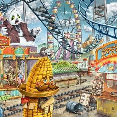 Ravensburger Escape Puzzel Kids Amusement Park (368 stukjes)