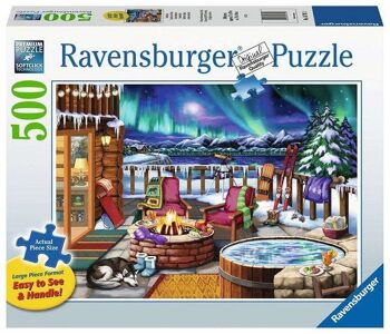 Ravensburger puzzle Aurores boréales 500 pièces 2