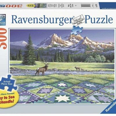 Ravensburger puzzel Quiltscape 300 stukjes