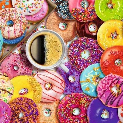 Ravensburger Puzzel Donut verstoring 500 stukjes