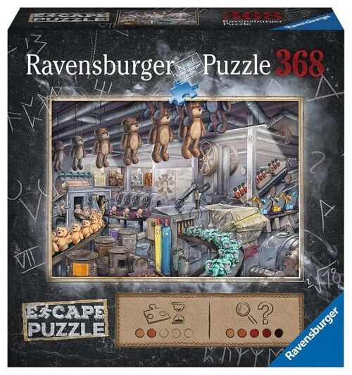 Ravensburger Escape puzzel Speelgoedfabriek 368 stukjes