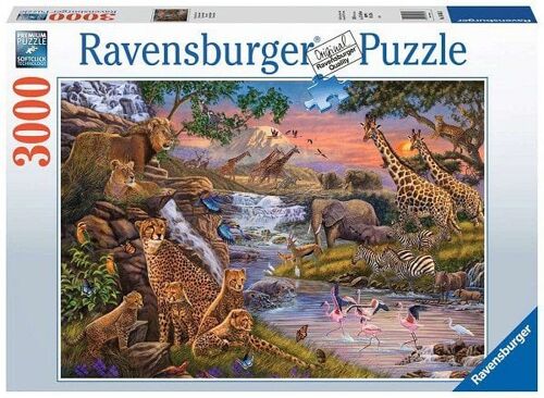 Ravensburger puzzel Dierenrijk 3000 stukjes