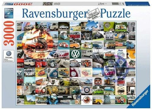 Ravensburger puzzel 99 VW Bulli Moments 3000 stukjes