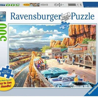 Ravensburger puzzel Mooi uitzicht 500 stukjes