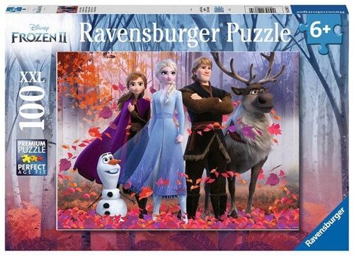 Ravensburger puzzel Frozen 2 De magie van het bos 100 stukjes