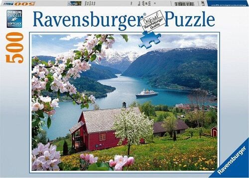 Ravensburger puzzel Skandinavische Idylle 500 stukjes