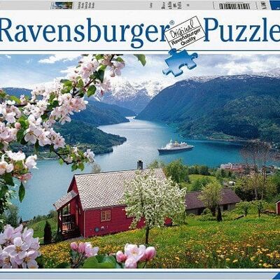 Ravensburger puzzel Skandinavische Idylle 500 stukjes
