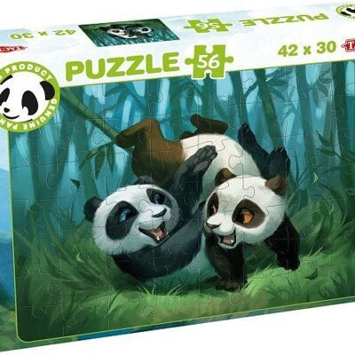 Tactic Puzzel Panda Stars Playtime - 56 stukjes