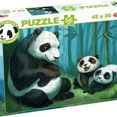 Tactic Puzzel Panda Stars Buddies - 56 stukjes