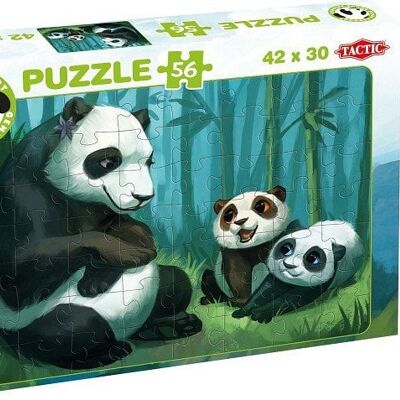 Tactic Puzzel Panda Stars Buddies - 56 stukjes