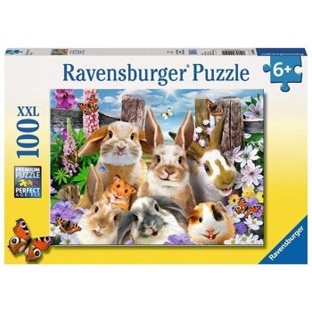 Ravensburger Puzzle XXL Rongeur selfie 100 pièces