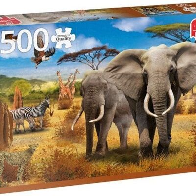 Jumbo puzzel African Savannah 500 stukjes