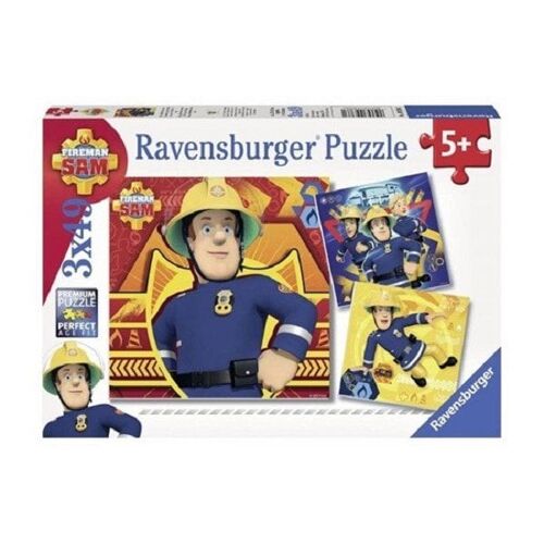 Ravensburger Puzzel 3x49 stukjes FS: Bij gevaar Sam roepen
Brandweer Sam