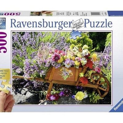Ravensburger puzzel 500 extra grote stukjes Bloemen