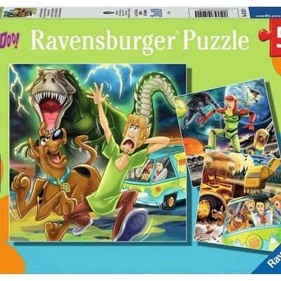 Ravensburger puzzel Scooby Doo - Legpuzzel - 3x49 stukjes
