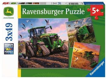 Ravensburger puzzle John Deere en action 3x49 pièces