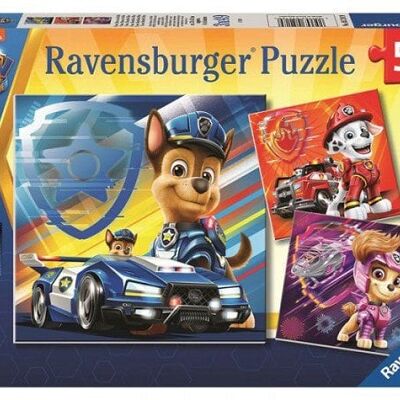 Ravensburger puzzel Paw Patrol The Movie 3x49 stukjes