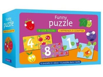 Deltas Funny puzzle - J'apprends à compter