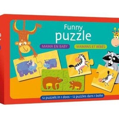 Deltas Funny puzzle - Mama en baby