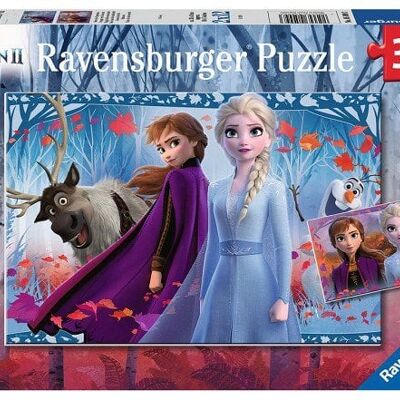 Ravensburger puzzel Frozen 2 De reis naar het onbekende 2x12 stukjes
