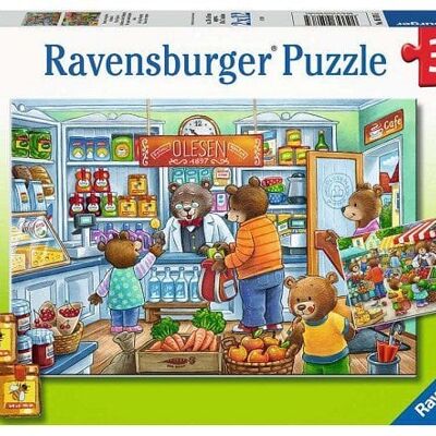 Ravensburger puzzel We gaan boodschappen doen 2x12 stukjes