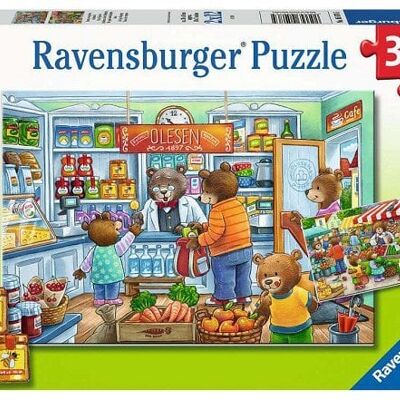 Ravensburger puzzel We gaan boodschappen doen 2x12 stukjes