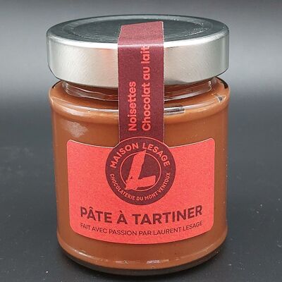 Pâte à tartiner - Noisettes, chocolat au lait