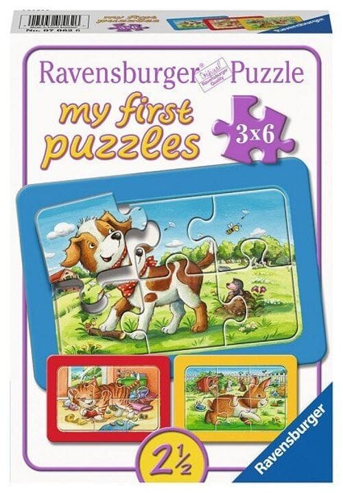 Ravensburger Mijn dierenvriendjes My first puzzle