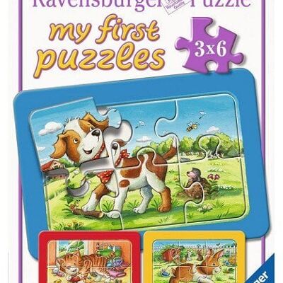 Ravensburger Mijn dierenvriendjes My first puzzle
