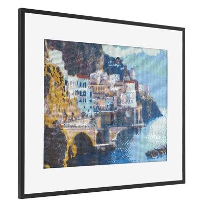 Grafix Diamond painting Amalfi Coast 40x50cm ( exclusief lijst)