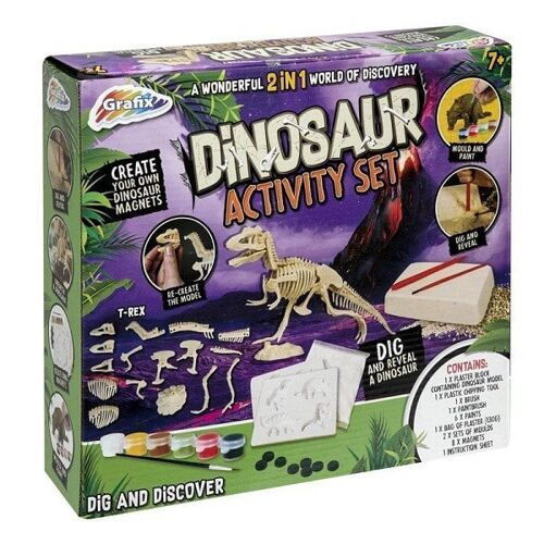 Grafix Dino Activity Set