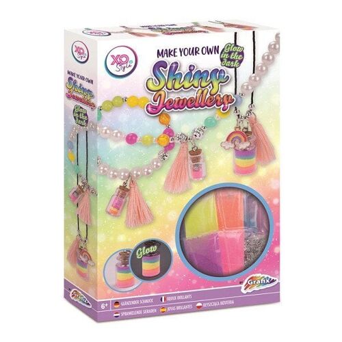 Grafix Shiny Jewellery Kit - Glow in the dark sieraden maken