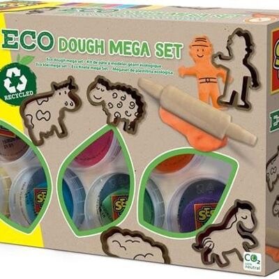Ses Eco klei mega set (7x90gr met tools)