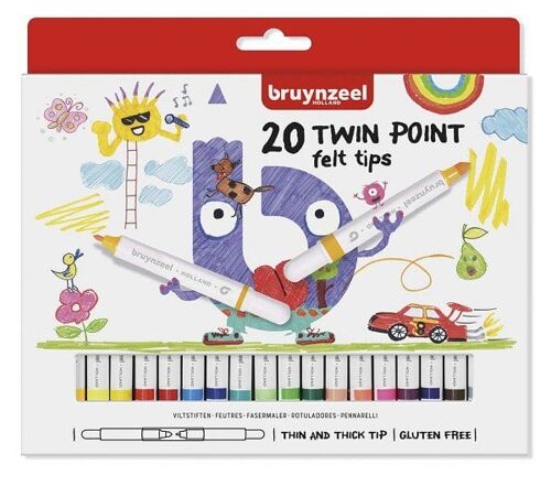 Bruynzeel 20 Twin Tip Points