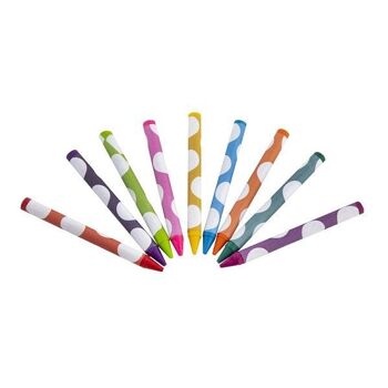Grafix 40 crayons de cire en tube Ø7x10cm A partir de 3 ans 1