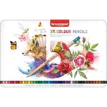 Crayons de couleur Bruynzeel 36ème Expression
