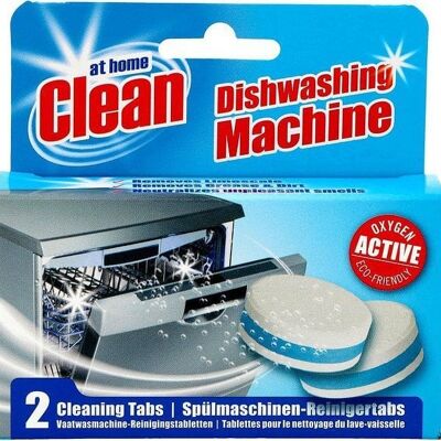At Home Clean Vaatwas-Machinereiniger-Tabs 2st. 40gr.