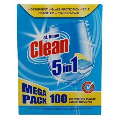 At Home Clean 5-in-1 vaatwastabletten 20gr 100pcs
