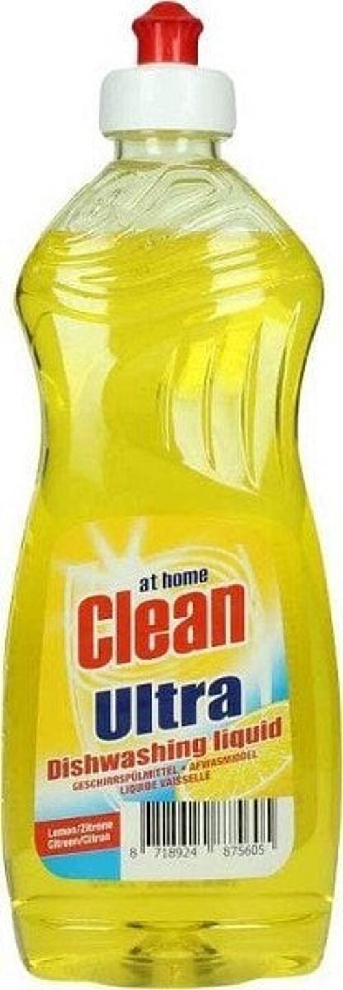 At Home Clean Ultra Afwasmiddel 500ml lemon