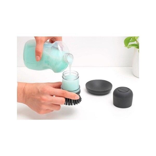 Buy wholesale Brabantia sink side washingup brush with soap reservoir