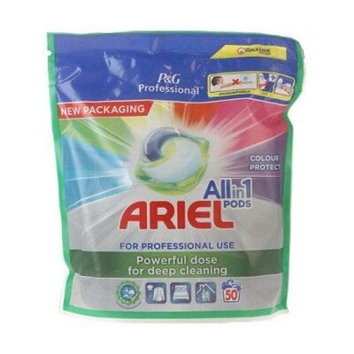 Ariel Liquid Pods 50pcs All-in-1 Color Protect
