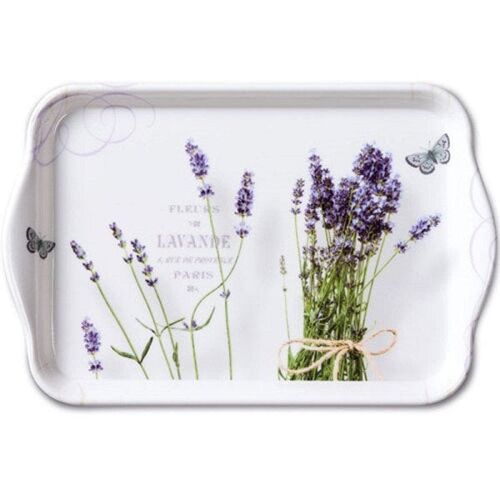 Ambiente Tray Melamine 13X21cm Bunch Of Lavender