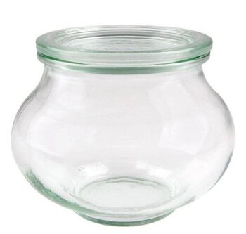 Weck Pot de conservation en verre ornemental 901 560ml / 0,5ltr boîte de 6 pcs. 2