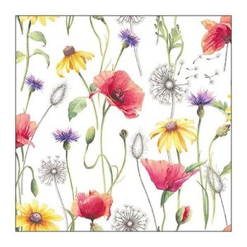 Ambiente Serviettes Poppy Meadow 33x33cm 2