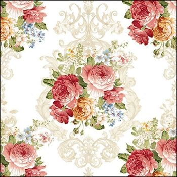 Ambiente Serviettes Sara Crème 25cm 20 pcs 1