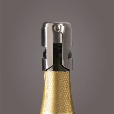Vacu Vin Champagne stopper RVS