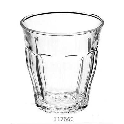 Duralex Tumbler Picardie hardglas 90ml doos a 6 stuks